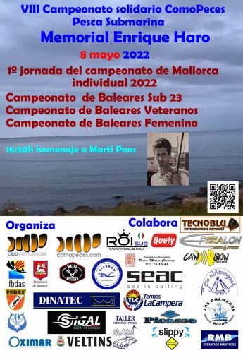 Pesca submarina, VIII Campeonato solidario ComoPeces, Memorial Enrique Haro