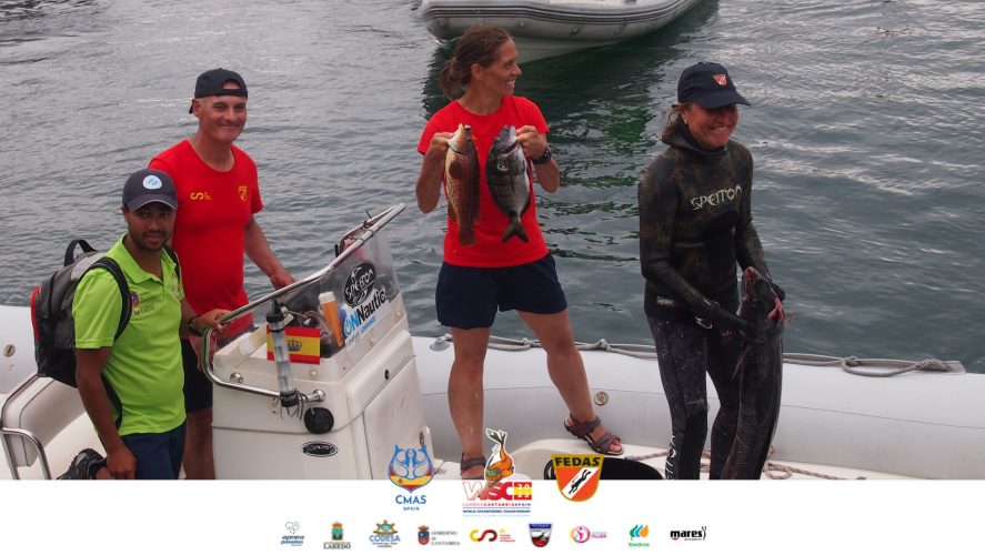 Enhorabuena Malen Sart por su 2º titulo del Mundo de pesca submarina