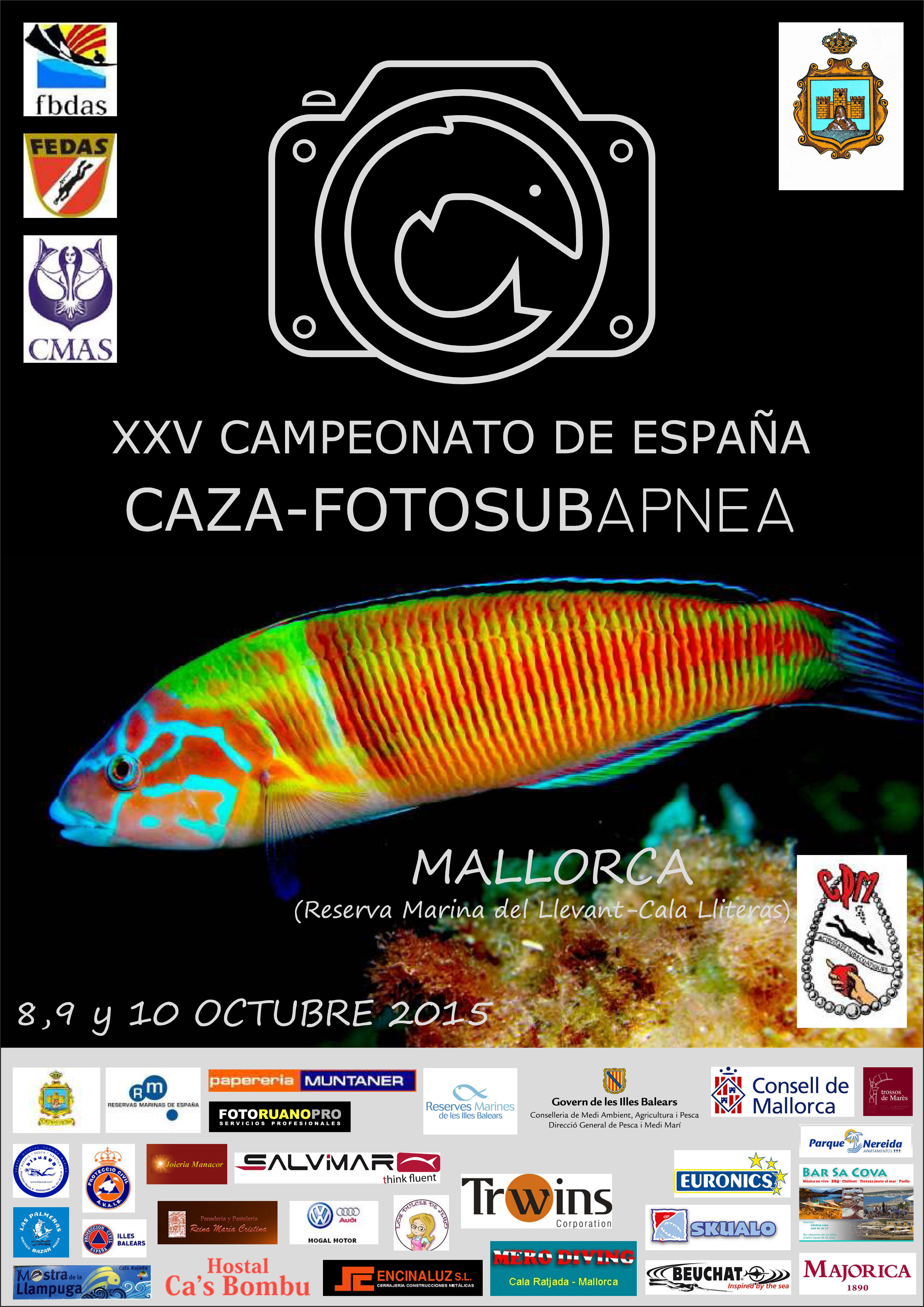 Caza-fotosubapnea: XXV campeonato de España