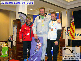Óscar Cervantes segundo y Santiago López Cid tercero en el XV Máster Ciutat de Palma