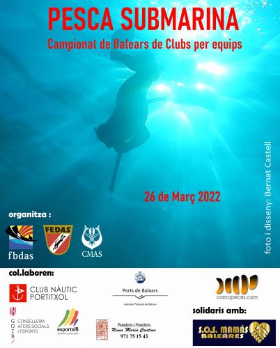 Pesca submarina, Campeonato de Baleares de Clubes por equipos