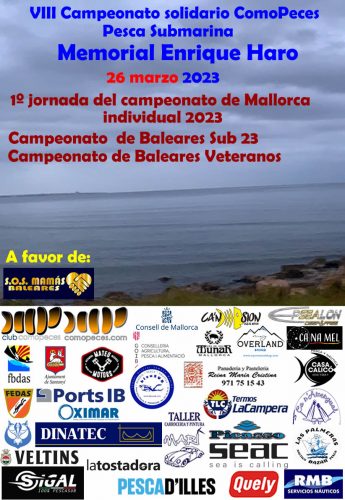 VIII Campeonato solidario Club ComoPeces 2023, memorial Enrique Haro