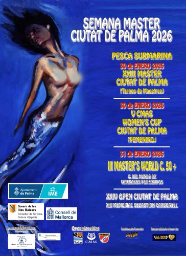 Semana Master de Pesca Submarina 2026, del 29 al 31 de enero 2026