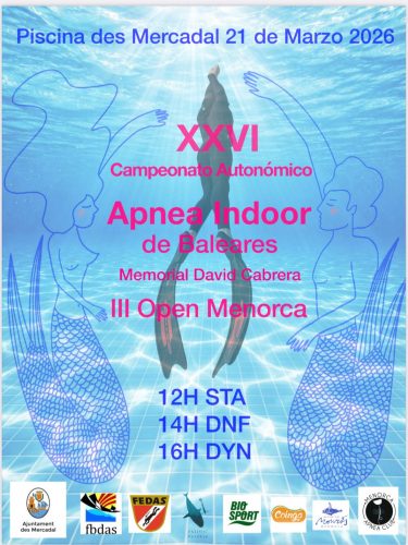 XXVI Campeonato autonómico Apnea indoor