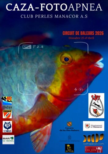 Caza-foto apnea, Club Perlas Manacor, 25 abril 2026