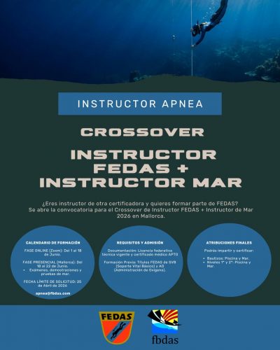 Crossover instructores apnea